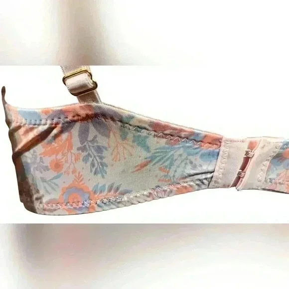 Daisy Fuentes Bra Multicolor Flower 36D - Picture 3 of 8